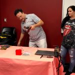 Stud welding demo with Nelson Stud Welding