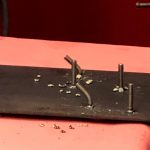 Stud welding demo with Nelson Stud Welding