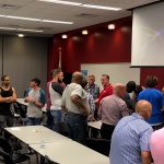 Stud welding demo with Nelson Stud Welding