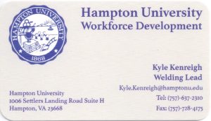 Kyle Kenreigh business card